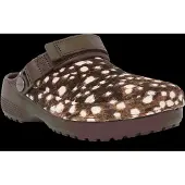 Crocs Zuecos 'Classic' marrón / umbra / blanco