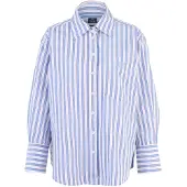 Gap Tall Blusa azul claro / rojo oscuro / blanco
