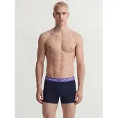 Jack & Jones Calzoncillo boxer 'JACKYLE' marino / lila / rojo / negro