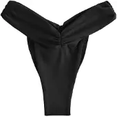 Next Braga de bikini negro