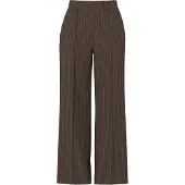 Pieces Pantalones De Cintura Alta Bossy Wide Leg