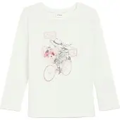 s.Oliver Camiseta crema / gris / rosa / rosa
