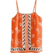 Next Top naranja / negro / blanco