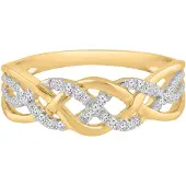 Diamant Exquis Anillo oro