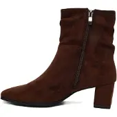 Caprice Botas de tobillo marrón oscuro