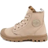 Palladium Botines con cordones 'PAMPA' arena
