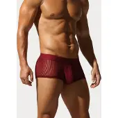 Seobean Calzoncillo boxer rojo