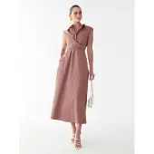 Willa Vestido 'Gaia' altrosa / blanco natural
