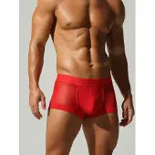 Seobean Calzoncillo boxer 'Mesh Boxer Briefs' rojo