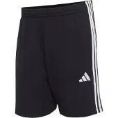 Adidas Pantalón deportivo 'Essentials 3-Stripes French Terry' negro / blanco