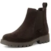 Tamaris Botas Chelsea marrón oscuro
