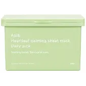 Abib - Heartleaf Calming Sheet Mask Daily Pick 30 sheets