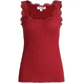 Rosemunde Top rojo sangre