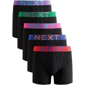 Next Calzoncillo boxer azul claro / pino / rosa / negro