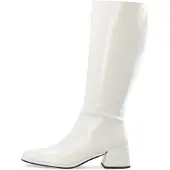 Bianco Biajolanda A La Rodilla Botas Con Tacón Blanco 40