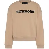 John Richmond Sudadera 'Felpa girocollo beige per bambino' beige