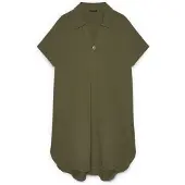 Fiorella Rubino Vestido verde hierba