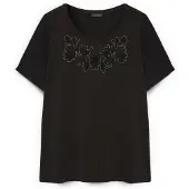 Fiorella Rubino Camiseta negro