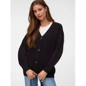 Vero Moda Cárdigan 'VMLEA' negro