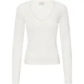 Kaffe Camiseta 'KALiddy' blanco natural