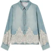 Oltre Blusa azul