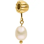 Purelei Colgante 'Pearl' oro / blanco perla