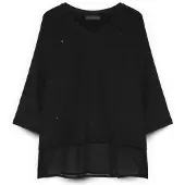 Fiorella Rubino Camiseta negro