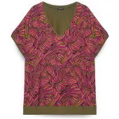Fiorella Rubino Camiseta verde hierba