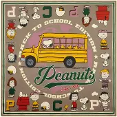 Codello Pañuelo 'Peanuts' beige oscuro / amarillo / rosa / rojo