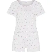 LASCANA Pijama de pantalón corto blanco