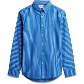 Tommy Hilfiger Camisa 'Flex' azul / blanco