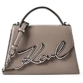 Karl Lagerfeld Bolso de mano gris