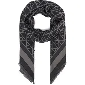 Calvin Klein Chal gris oscuro / negro