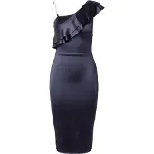 Wal G. Vestido de gala 'VIKINA' navy