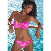 Venice beach Top de bikini lila / naranja pastel / rosa