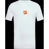 Nike Camiseta naranja / blanco