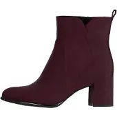 Marco Tozzi Botines rojo vino