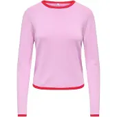 ONLY Jersey 'ONLCONTA' rosa / rojo