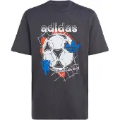 Adidas Camiseta funcional 'MUFC' azul / rojo claro / negro denim / blanco