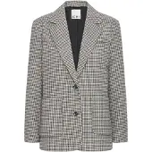 Ichi Blazer gris oscuro / blanco