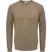 Only & Sons Jersey 'ONSLOUI' marrón claro