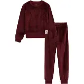 We fashion Pijama borgoña