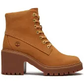 Timberland Botines con cordones camelo