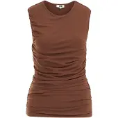 We fashion Top marrón rojizo