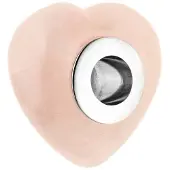 Purelei Colgante 'Heart' rosa / plata