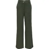 ONLY Pantalón 'ONLPOPTRASH-TAILORED' verde oscuro