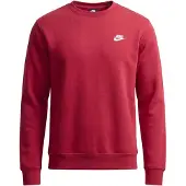 Nike Sudadera 'CLUB' rojo / blanco