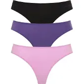 LASCANA Braga lila oscuro / rosa claro / negro