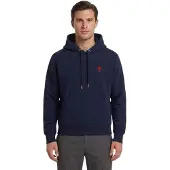 Ami Sudadera 'Sweatshirt Herren dunkelblau mit Kapuze' azul oscuro