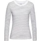 LASCANA Camiseta grafito / blanco